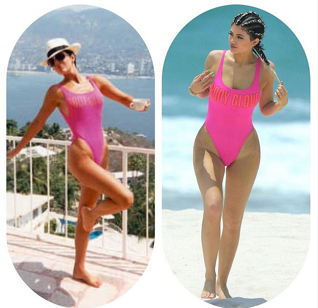 Яркий купальник достался Кайли от матери, светской львицы Крис Дженнер. СОЦСЕТИ