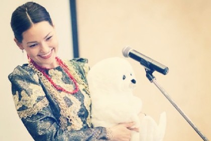 Ольга Лиханова привезла с собой из Иркутской области 49 нерп