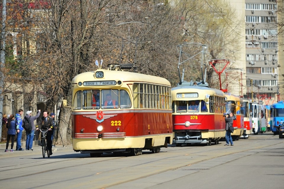 Парад трамваев