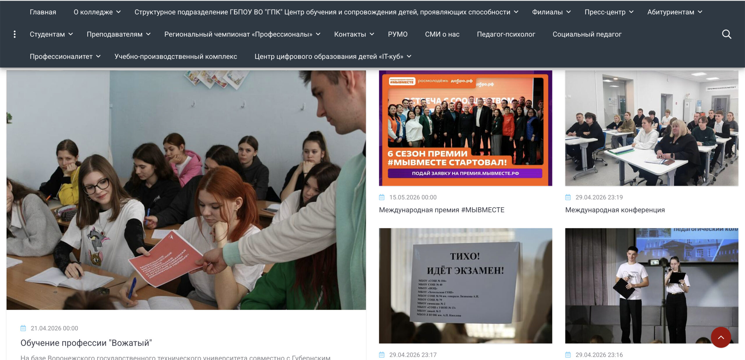 Губернский педагогический колледж