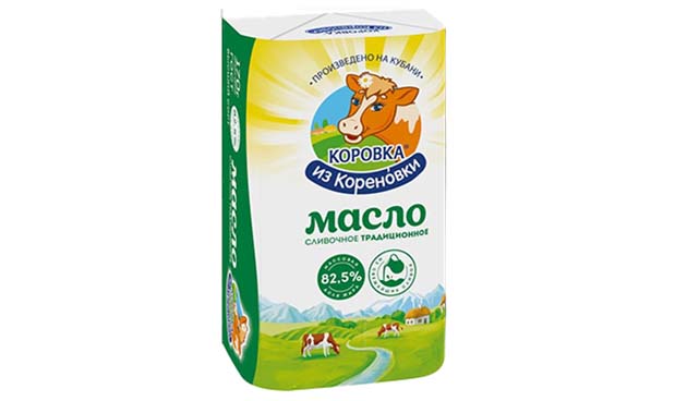 Сливочное масло «Коровка из Кореновки» 82,5 %