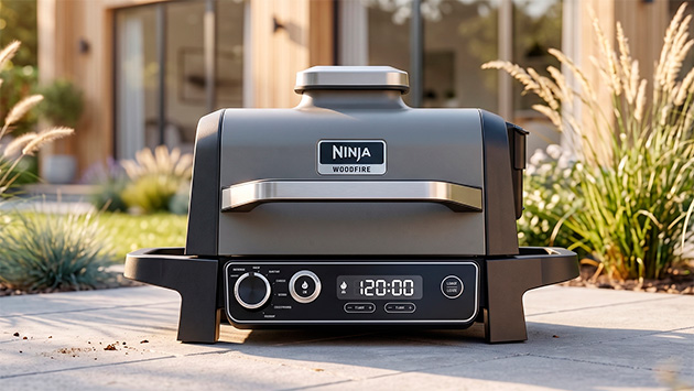 Ninja Woodfire Outdoor Grill OG701. Фото: Павел Громов / Нейросеть