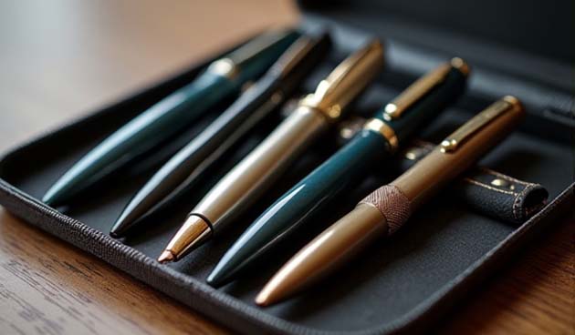 Набор качественных ручек в футляре