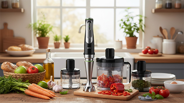 Braun Multiquick 9 MQ9195XLI. Фото: Ян Ляпин / Нейросеть