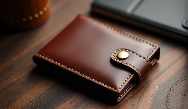 Эксклюзивный кошелек из натуральной кожи