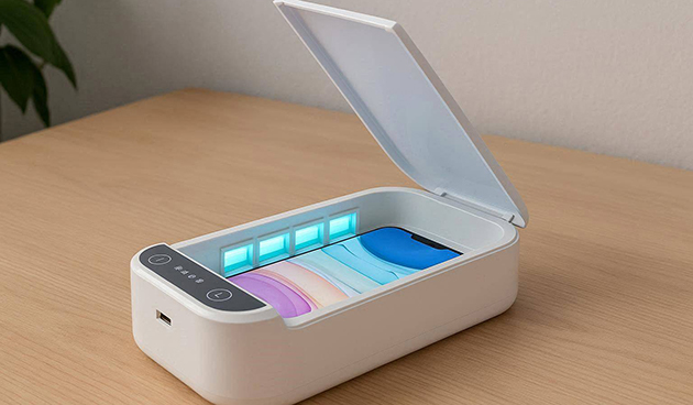 Портативная UV‑лампа для дезинфекции вещей