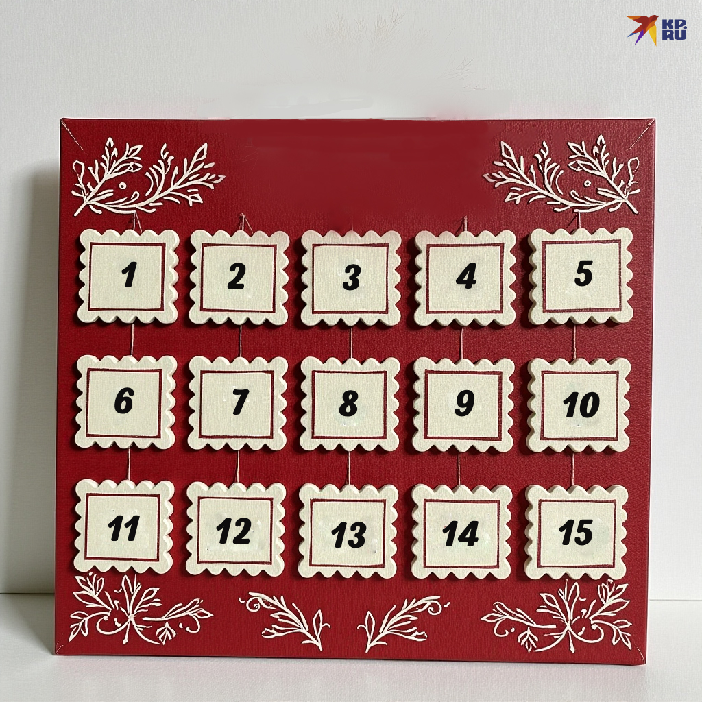 Фото и картинки с адвент-календарями для вдохновения