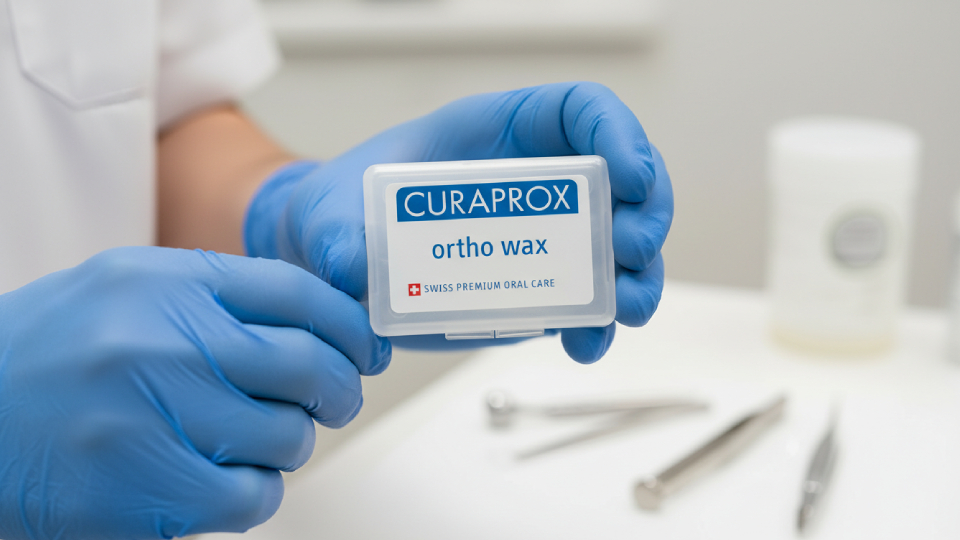 Полоски ортодонтического воска от CURAPROX