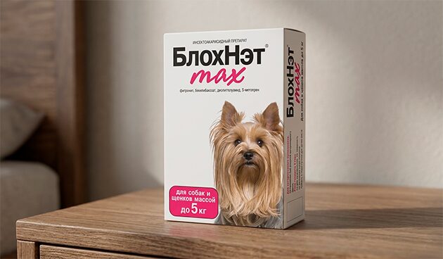 «БлохНэт max» для собак и щенков массой до 5 кг от «Астрафарм»