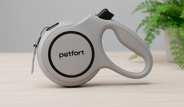 Поводок-рулетка 5 м до 50 кг Petfort