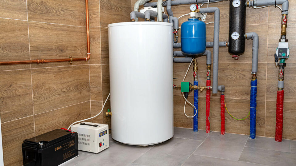 Газовый котел в бойлерной частного дома. Фото: Kinek00 / Shutterstock / Fotodom