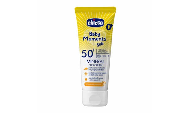Крем детский солнцезащитный Baby Moments Sun Chicco