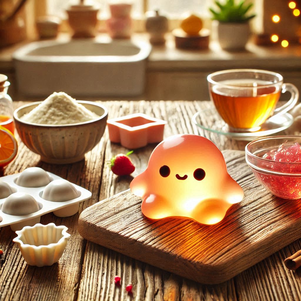 Съедобный сквиш из желатина