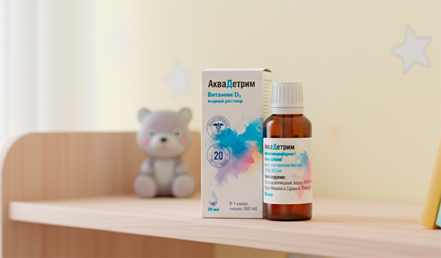 «Аквадетрим. Витамин D3» — «Польфарма»