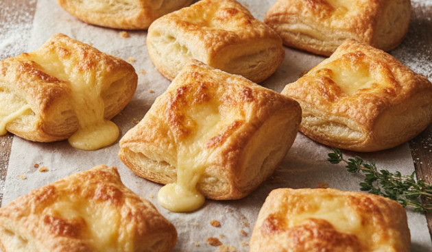 Слойки с сыром