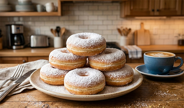 Пончики в вафельнице-мультипекаре