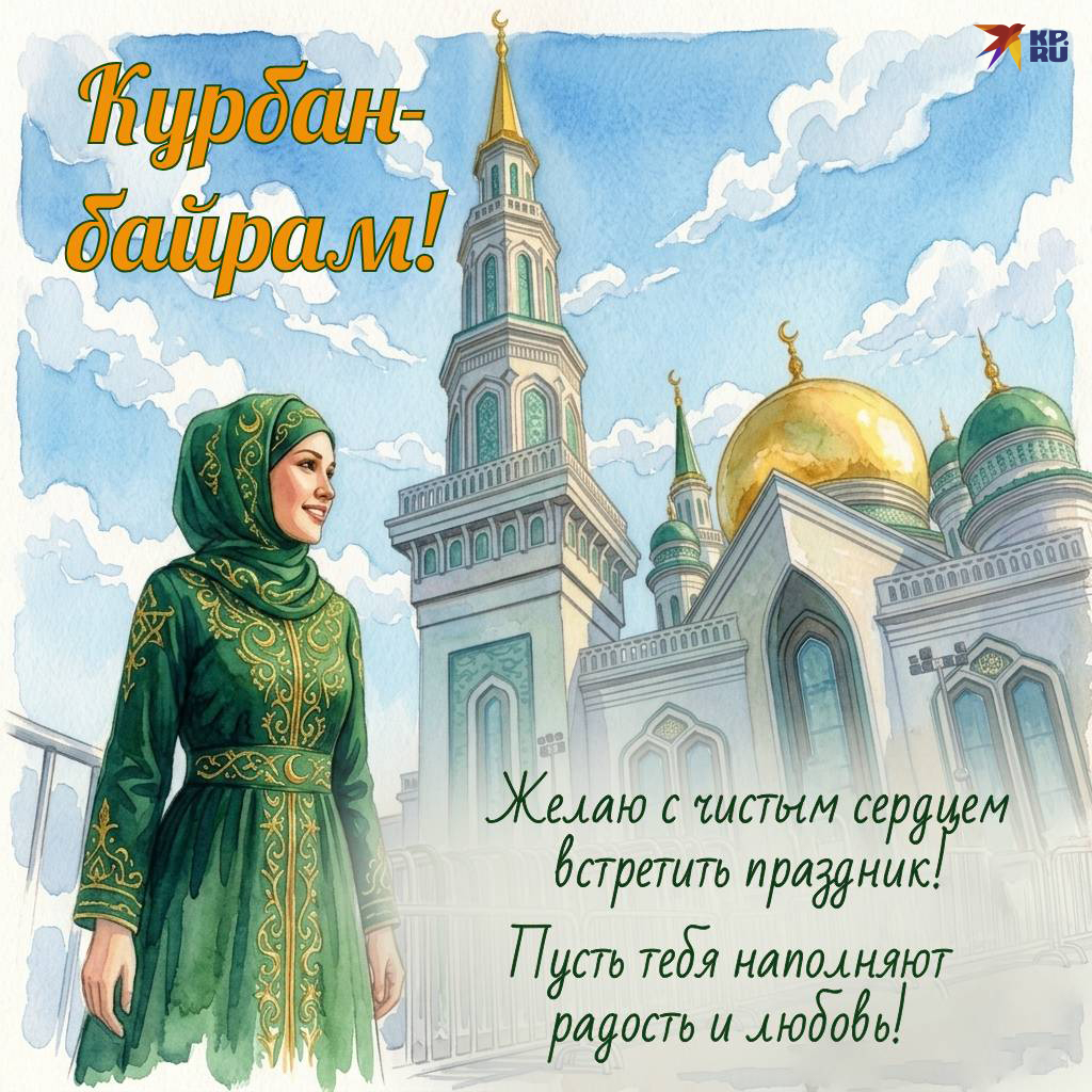 Популярные открытки «С Курбан-байрамом»