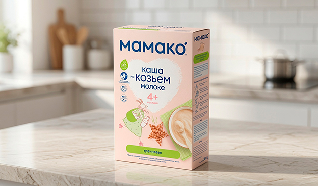 Гречневая каша на козьем молоке Mamako