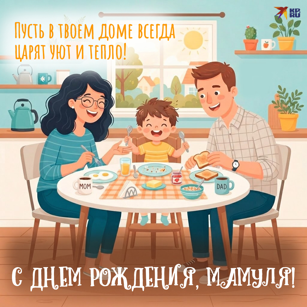 Бесплатные открытки и картинки «С днем рождения» маме от детей