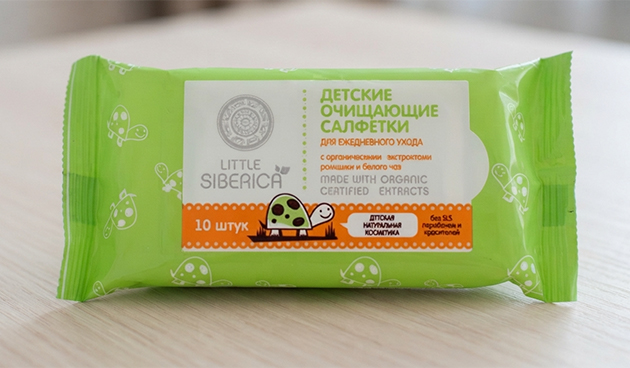 Влажные салфетки Natura Siberica Little