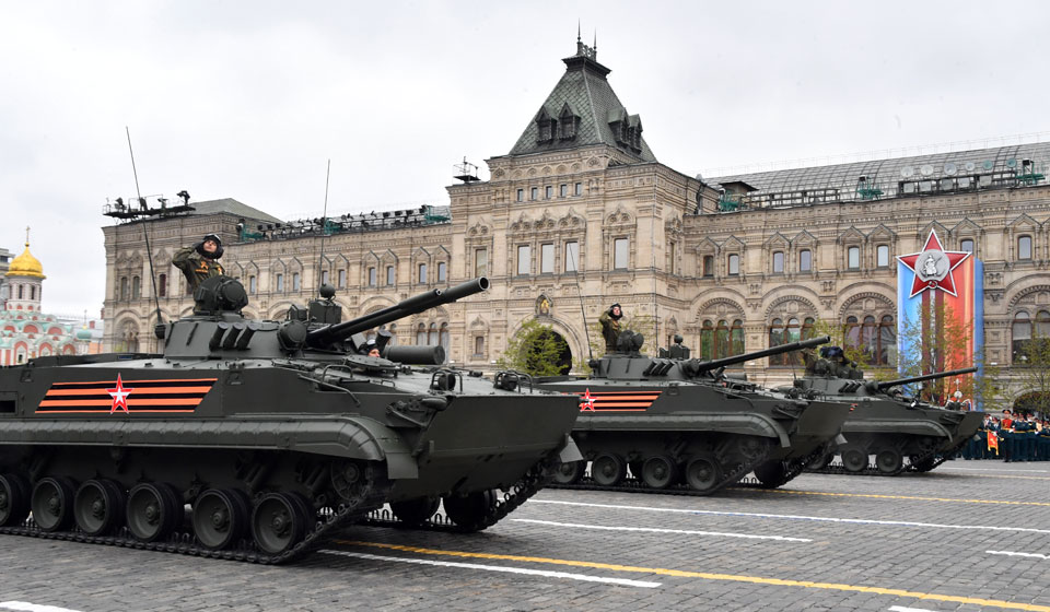 Прямая трансляция Парада Победы 9 мая 2019 года в Москве на Красной площади