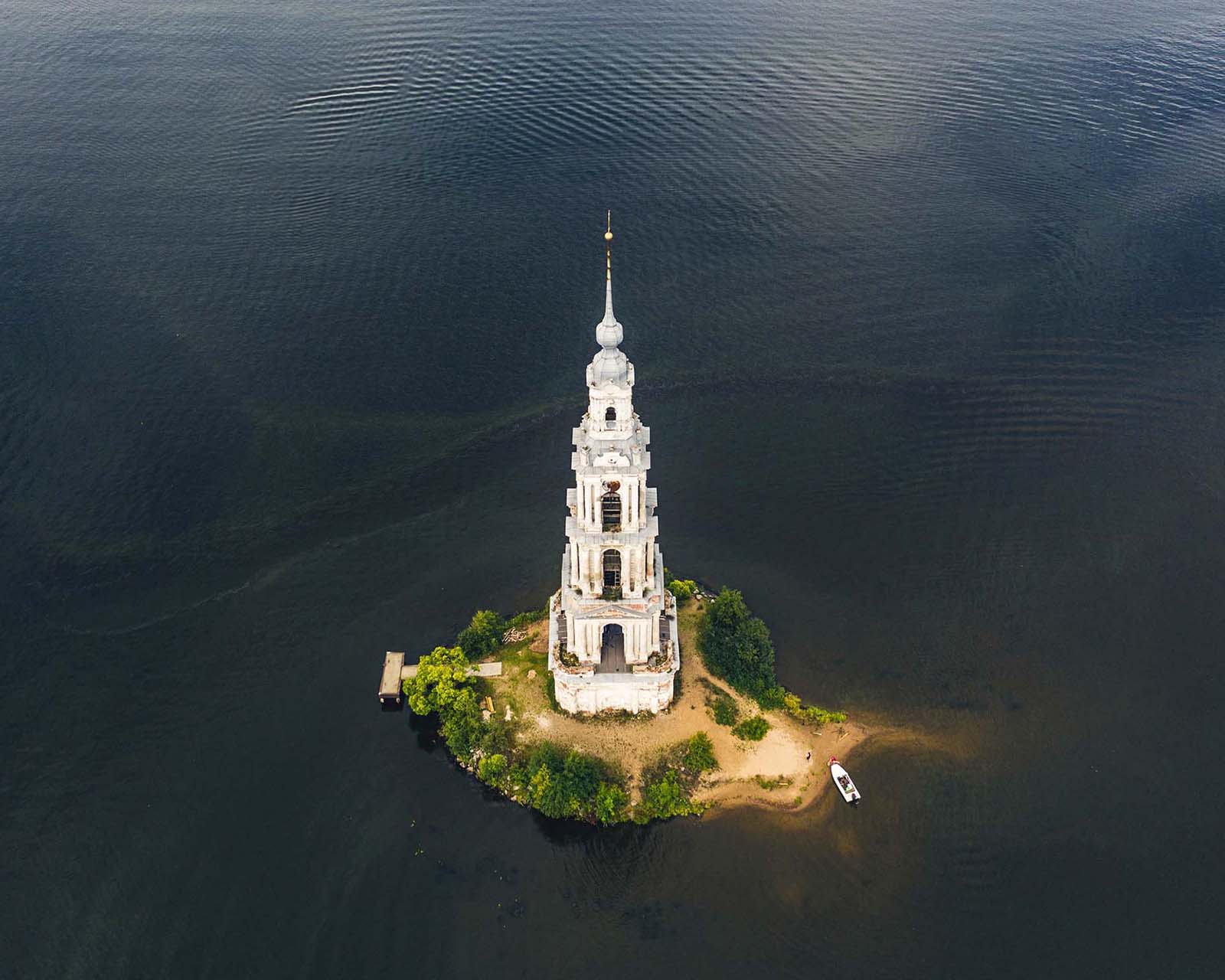 колокольня калязин