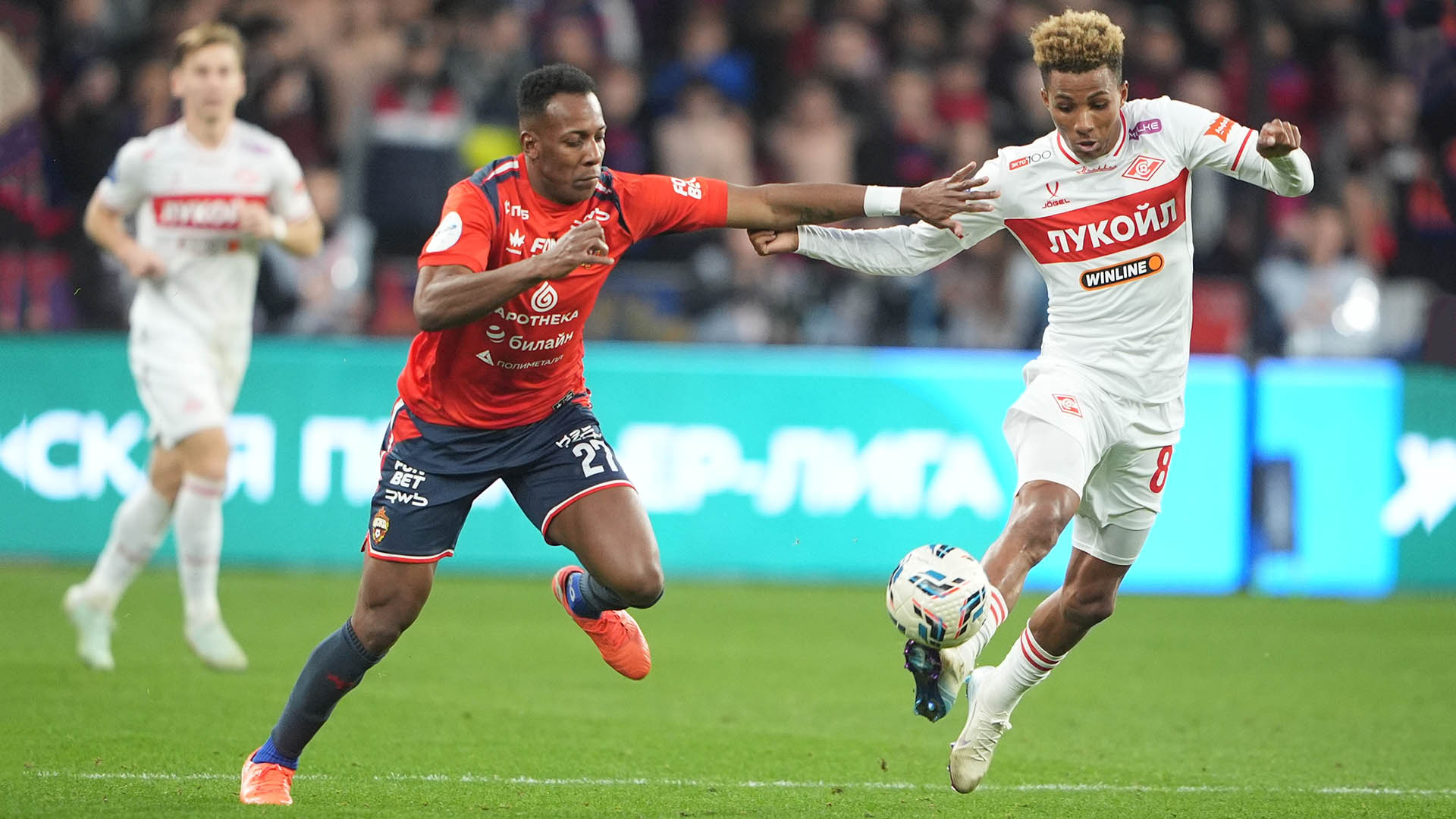 ФК «Спартак Москва» — ПФК ЦСКА. Фото: globallookpress.com/Feoktistov Alexander