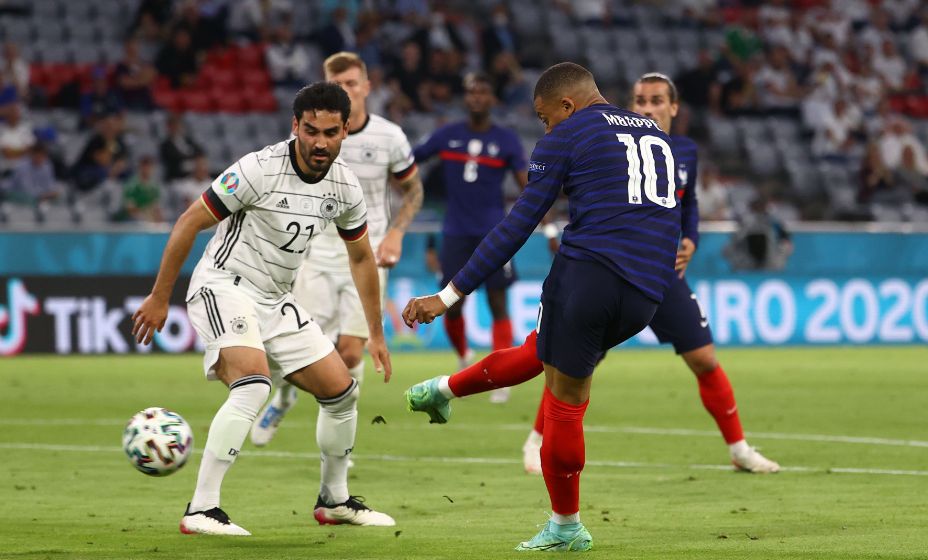 Килиан Мбаппе с партнерами разобрались Германией. Фото: Reuters