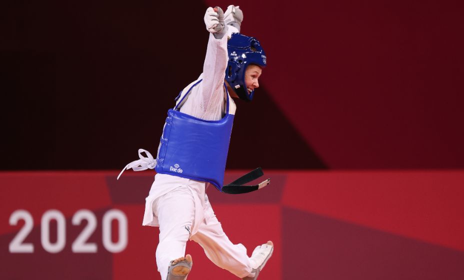 Татьяна Минина вышла в финал Олимпиады по тхэквондо, но уступила в борьбе за золото. Фото: Reuters