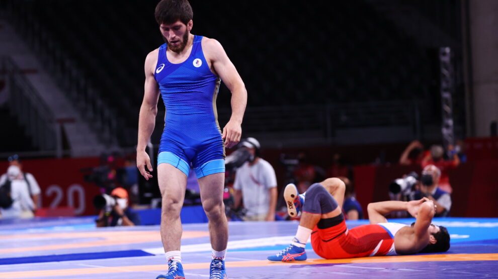 Завур Угуев - Олимпиада - борьба