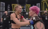 Трансгендер с победы дебютировала в MMA