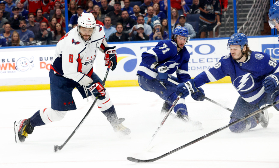 Снайпер «Вашингтон Кэпиталз» Александр Овечкин в присутствии тренерского штаба сборной России голов не забил. Фото: Reuters