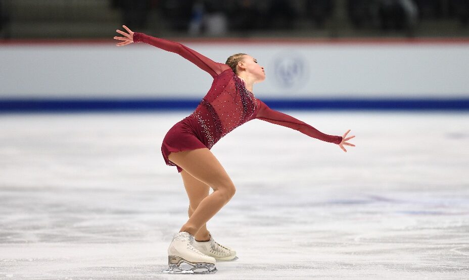 Майя Хромых исполнила короткую программу