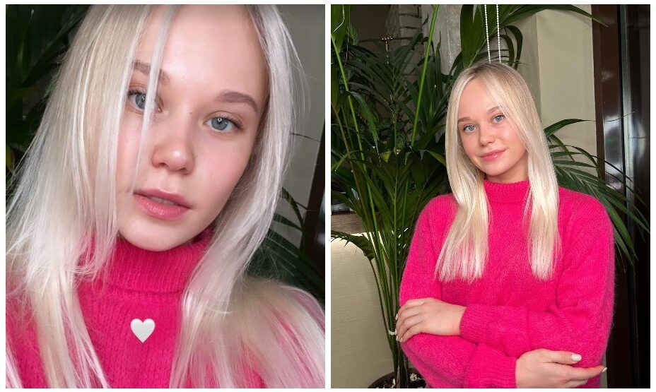 Ангелина Мельникова в новом образе