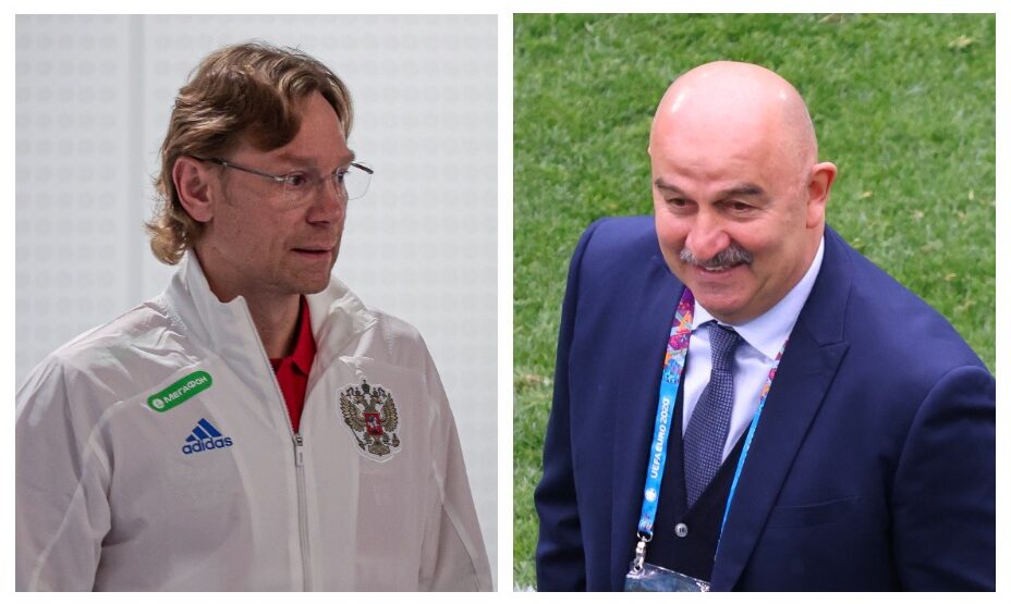 Валерий Карпин и Станислав Черчесов