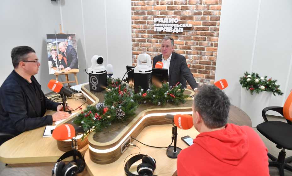 Станислав Поздняков в редакции «Комсомольской правды». Фото: Иван Макеев, КП