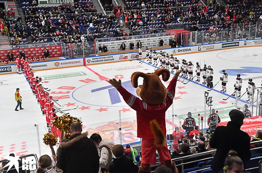Болельщики сборной России, хоккей