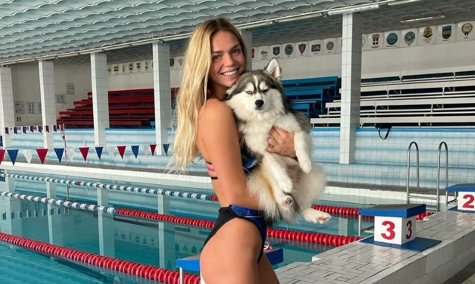 Юлия Ефимова и пес Джаспер