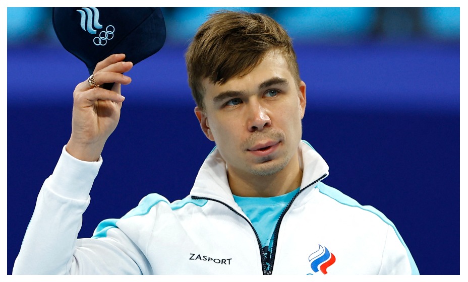 Шорт-трекист Семен Елистратов завоевал медаль на третьей Олимпиаде. 
Фото: Reuters 