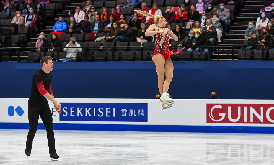 Алекса Книрим и Брендон Фрейзер стали чемпионами мира в Монпелье. Фото: Global Look Press