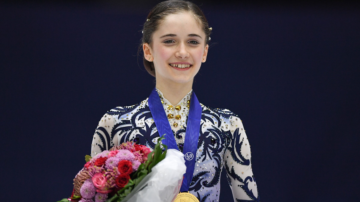 Изабо Левито выиграла юниорский чемпионат мира. Фото: GLOBAL LOOK PRESS
