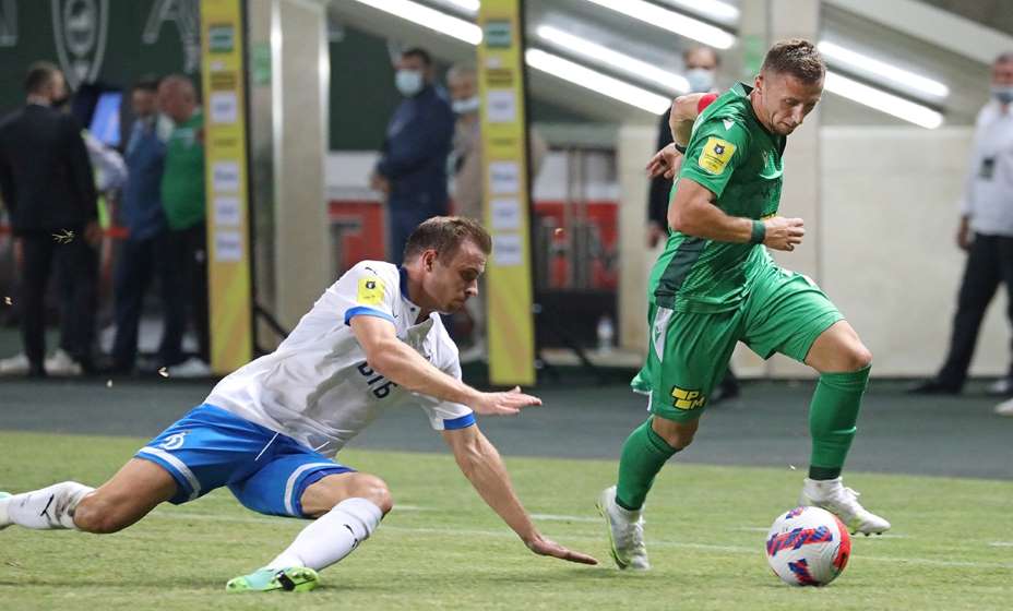 В матче первого круга «Ахмат» нанес поражение «Динамо» со счетом 2:1. Фото: РПЛ 