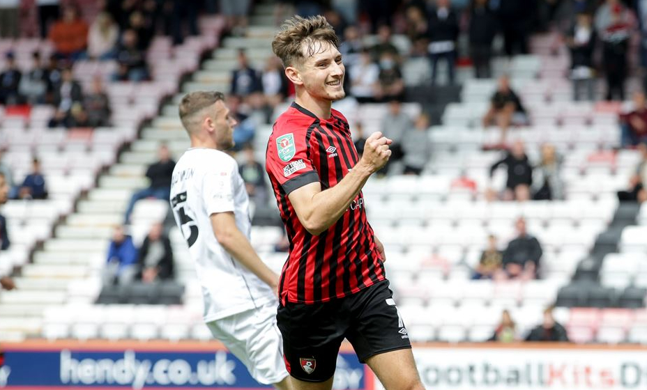 Футболист Дэвид Брукс вылечился от рака. Фото: ФК «Борнмут»