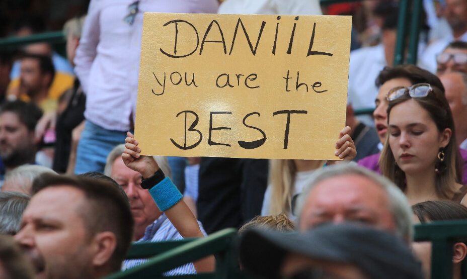 Болельщик Даниила Медведева
