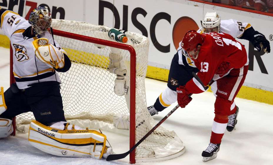 В составе «Дейтройта» Павел Дацюк дважды выиграл Кубок Стэнли. Фото: Global look Press