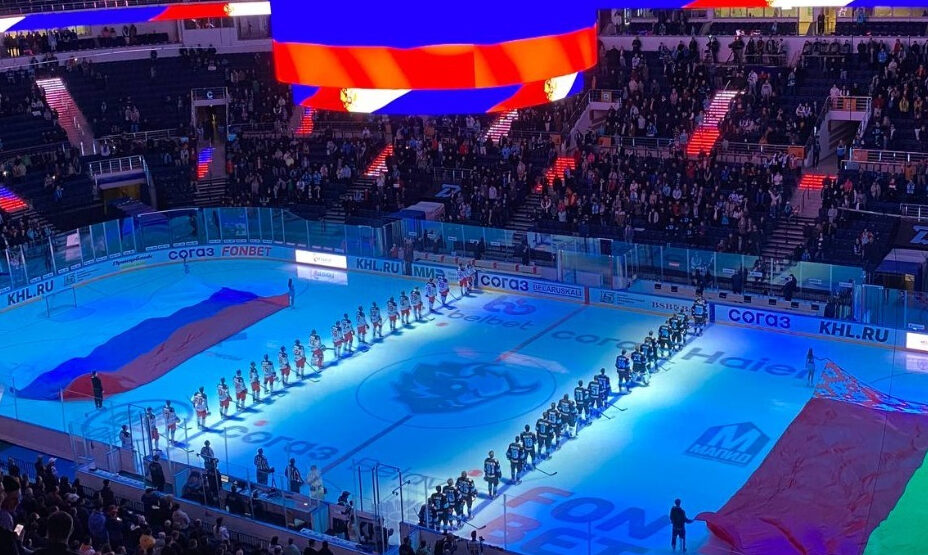 Динамо Минск - Витязь, хоккей