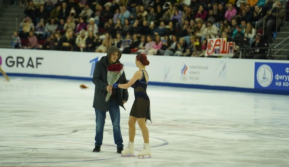 Трусова, фигурное катание, фанат