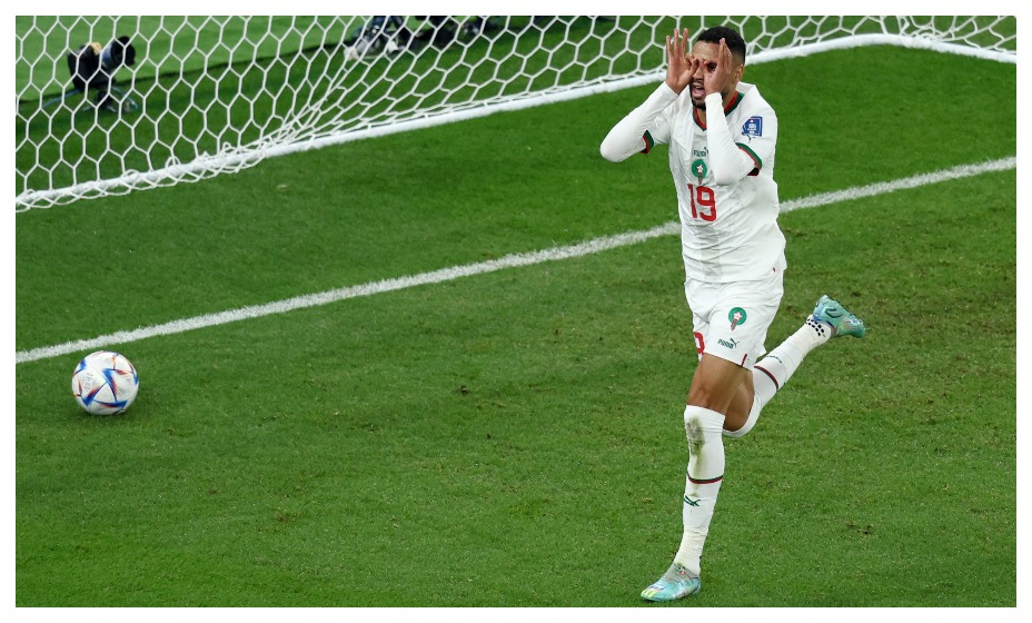 Юссеф Эн-Несири забил важный гол в ворота Канады на ЧМ в Катаре. Фото: Reuters