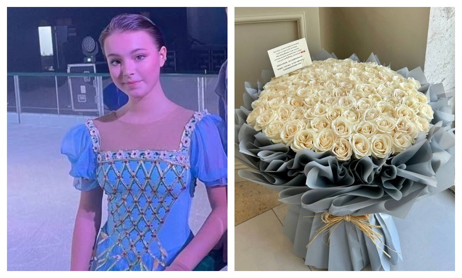 Щербакова получает подарки от поклонников в Катаре.
Фото: Страницы фанатов Щербаковой в соцсетях