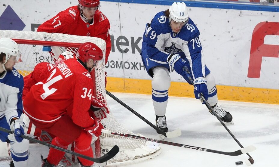 Спартак - Динамо, КХЛ